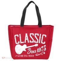 Classic Since 1975 And Still Rockin 50th Birthday Tote Bag thumb 0