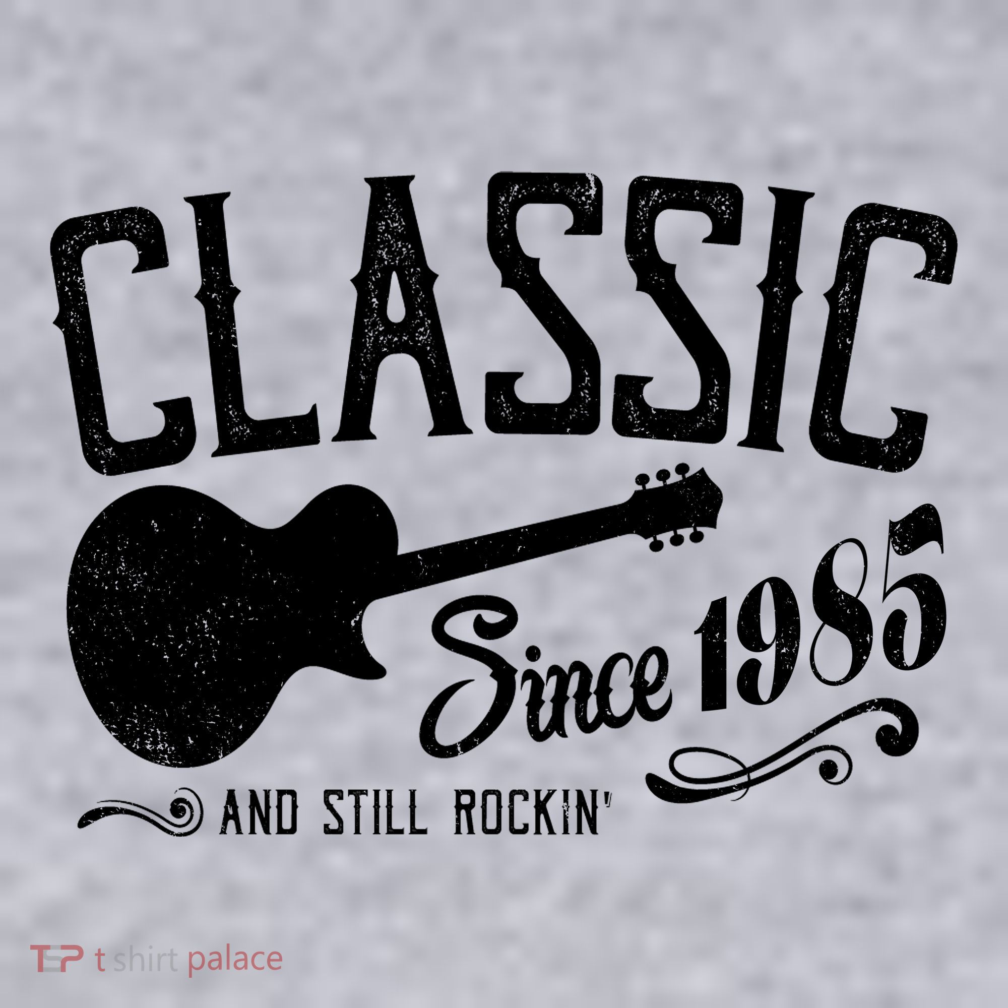 Classic Since 1985 And Still Rockin 40th Birthday Women's Racerback Cropped Tank