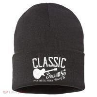 Classic Since 1985 And Still Rockin 40th Birthday Sustainable Knit Beanie thumb 0