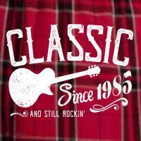 Classic Since 1985 And Still Rockin 40th Birthday Men's Flannel Plaid Pajama Pants thumb 2