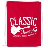 Classic Since 1985 And Still Rockin 40th Birthday Drawstring Bag thumb 0