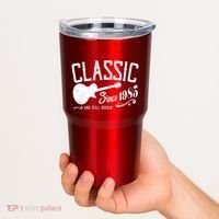 Classic Since 1985 And Still Rockin 40th Birthday Tumbler thumb 2