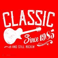 Classic Since 1985 And Still Rockin 40th Birthday Premium T-Shirt thumb 3