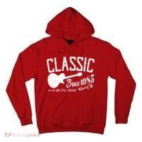 Classic Since 1985 And Still Rockin 40th Birthday Tall Hoodie thumb 0