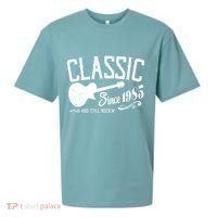 Classic Since 1985 And Still Rockin 40th Birthday Sueded Cloud Jersey T-Shirt thumb 0