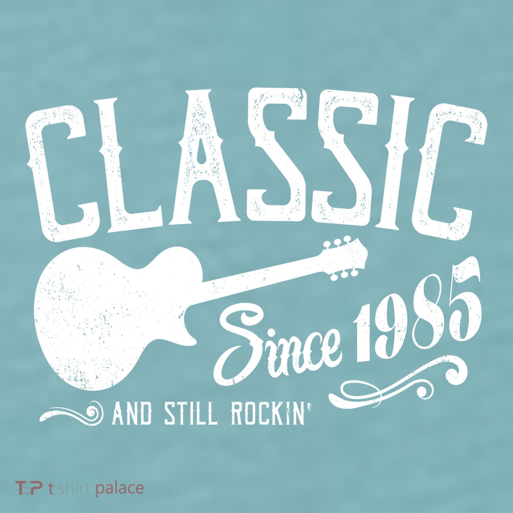 Classic Since 1985 And Still Rockin 40th Birthday Sueded Cloud Jersey T-Shirt