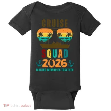Cruise Squad 2026  Baby Bodysuit