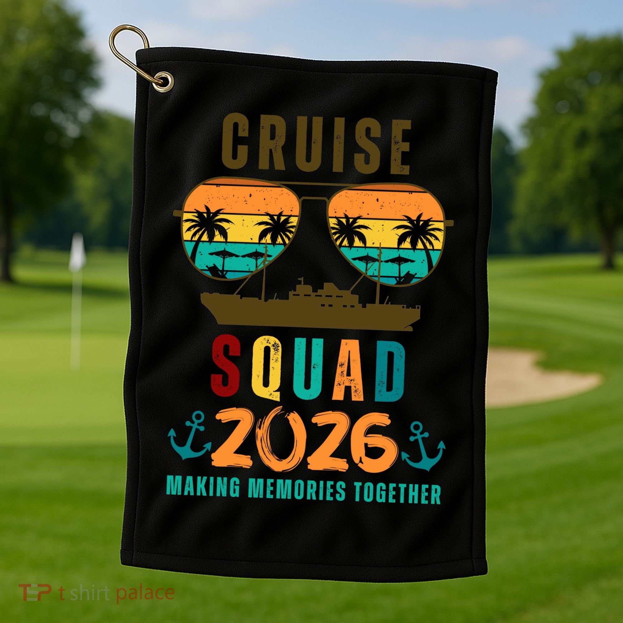 Cruise Squad 2026  Golf Towel