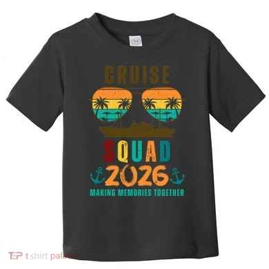 Cruise Squad 2026 Toddler T-Shirt
