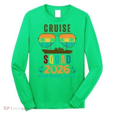 Cruise Squad 2026  Long Sleeve Shirt