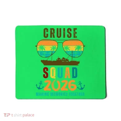 Cruise Squad 2026  Mousepad