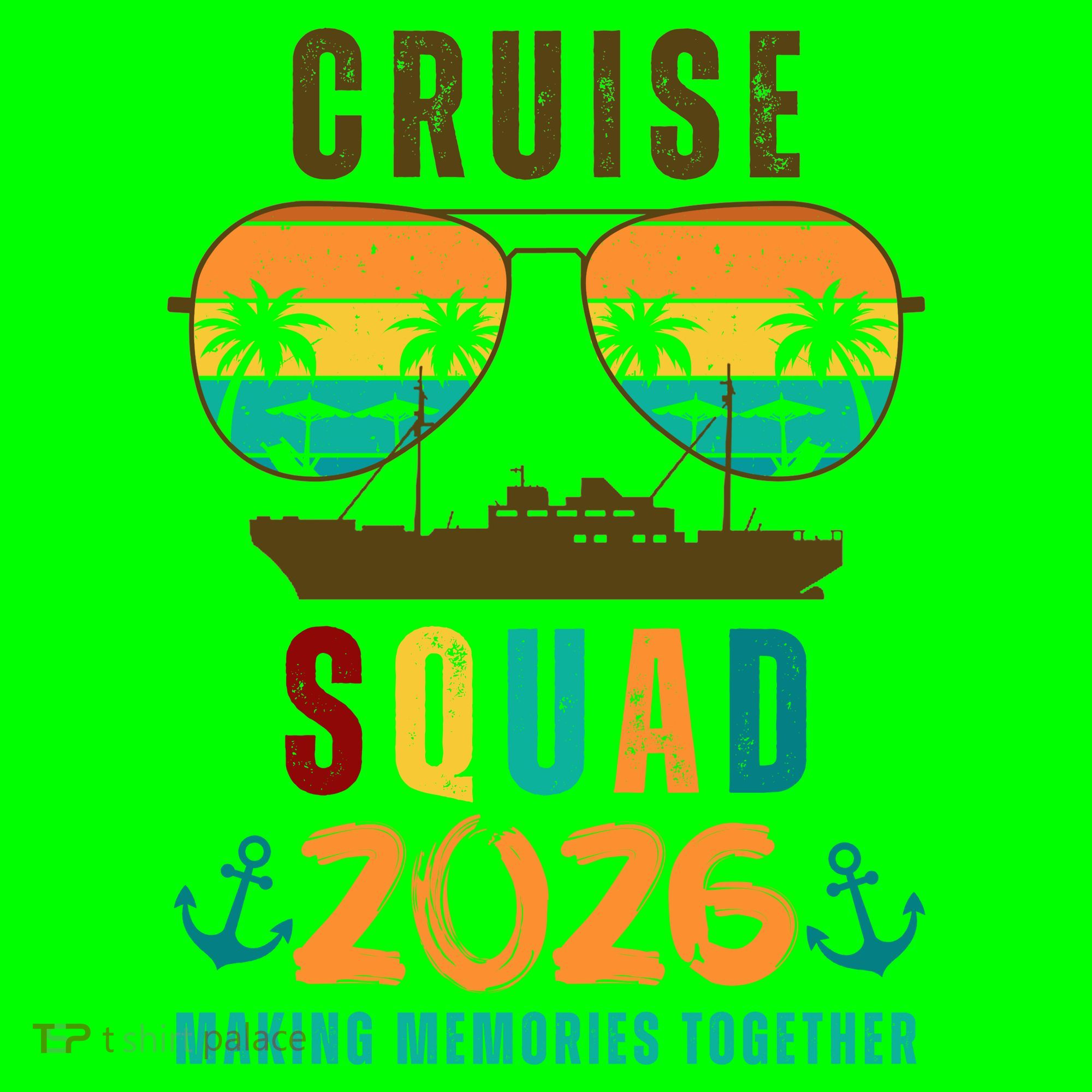 Cruise Squad 2026  Kids T-Shirt