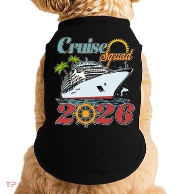 Cruise Squad 2026 Vacation  Doggie Tank