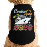 Cruise Squad 2026 Vacation  Doggie Tank thumb 0