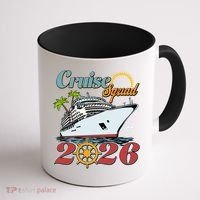 Cruise Squad 2026 Vacation  Coffee Mug thumb 1