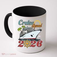 Cruise Squad 2026 Vacation  Coffee Mug thumb 0