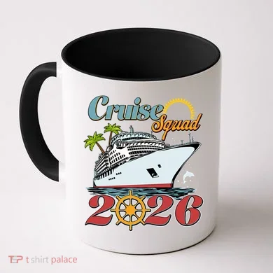 Cruise Squad 2026 Vacation  Coffee Mug