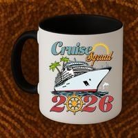 Cruise Squad 2026 Vacation  Coffee Mug thumb 2