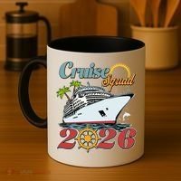 Cruise Squad 2026 Vacation  Coffee Mug thumb 4