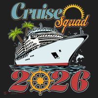 Cruise Squad 2026 Vacation  Beanie thumb 2