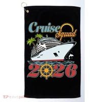Cruise Squad 2026 Vacation  Golf Towel thumb 0