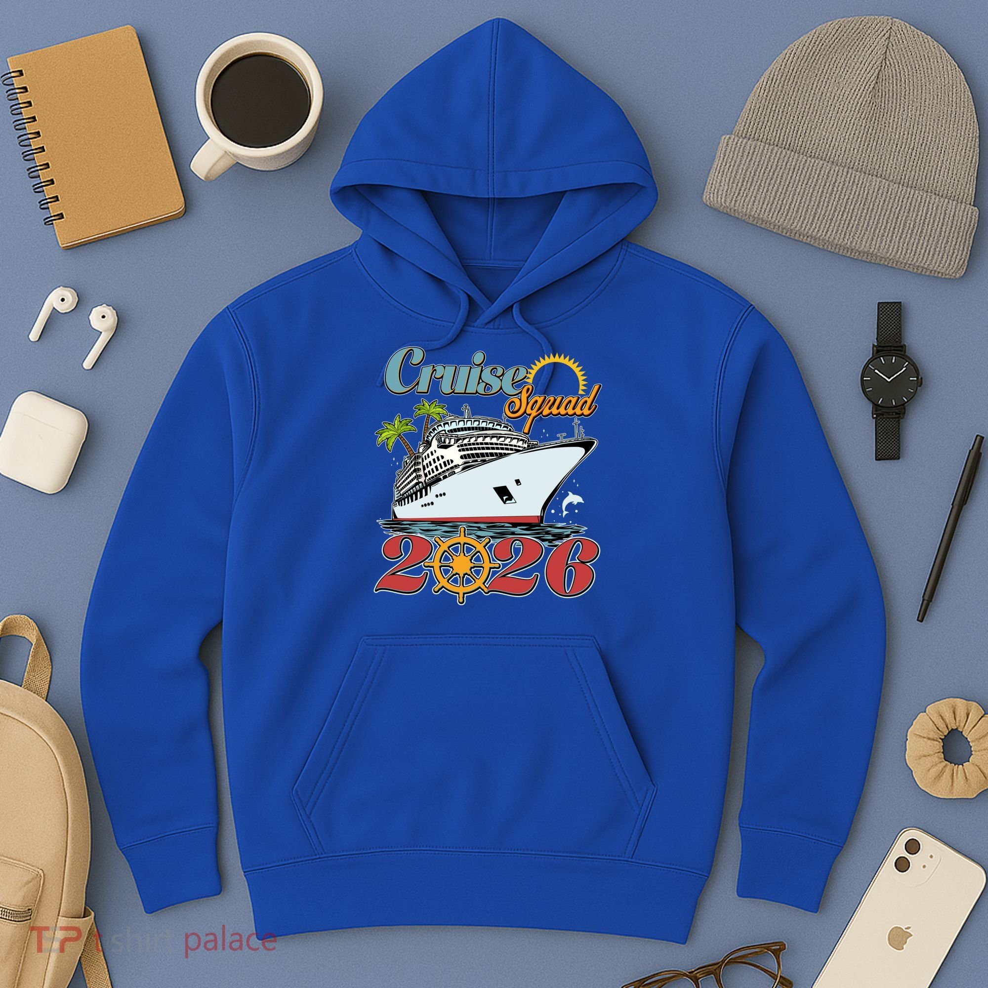 Cruise Squad 2026 Vacation  Hoodie