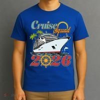 Cruise Squad 2026 Vacation  T-Shirt thumb 3