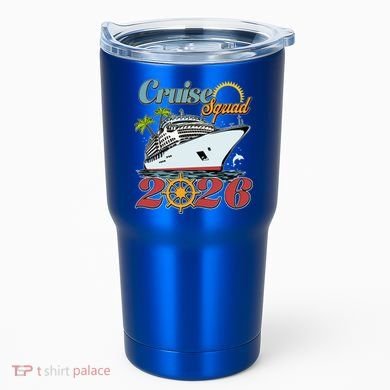 Cruise Squad 2026 Vacation  Tumbler