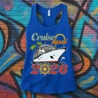 Cruise Squad 2026 Vacation  Women's Tank Top thumb 3
