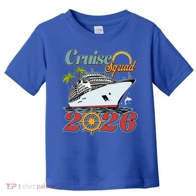 Cruise Squad 2026 Vacation  Toddler T-Shirt