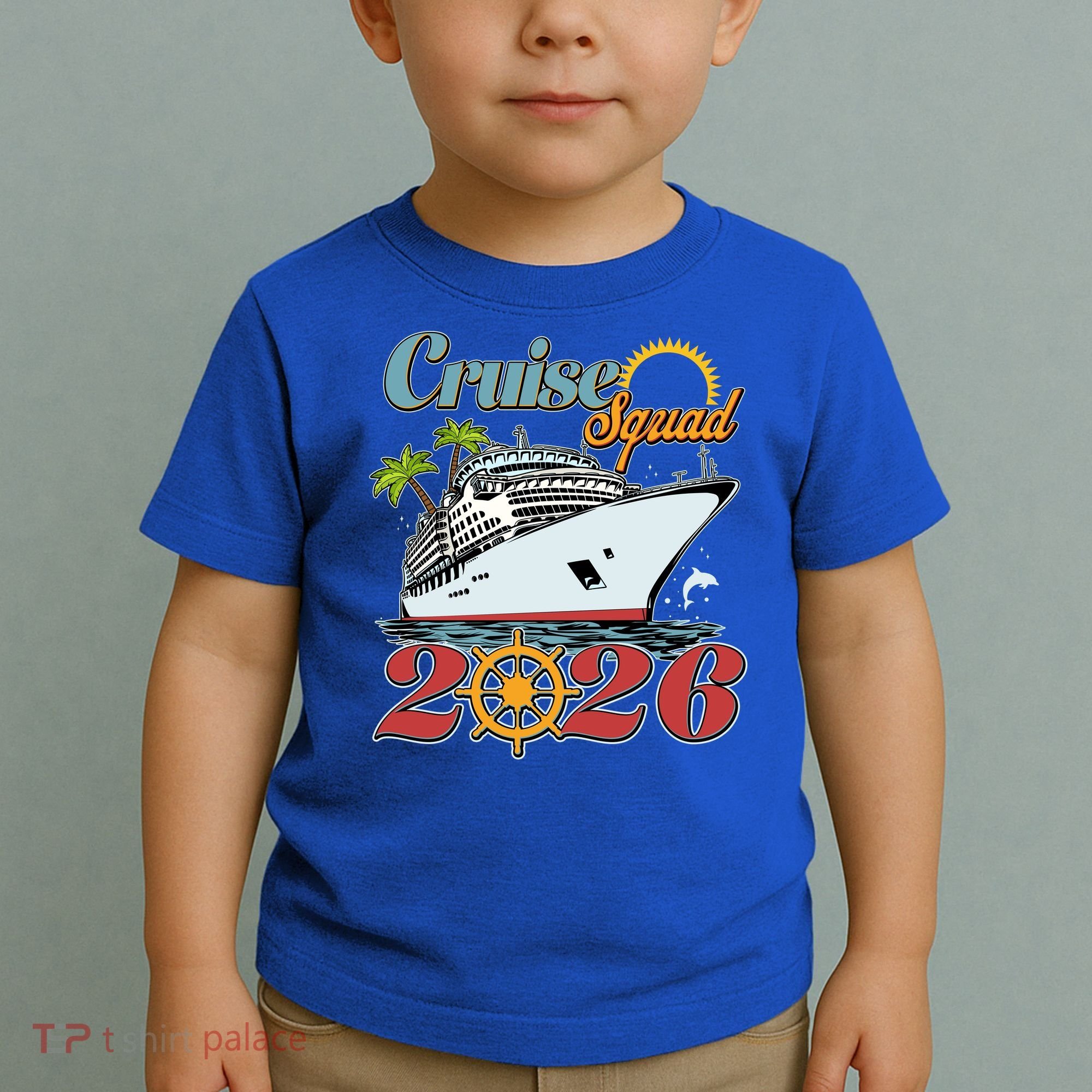 Cruise Squad 2026 Vacation  Toddler T-Shirt