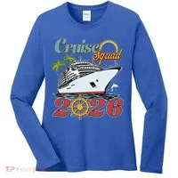 Cruise Squad 2026 Vacation  Women's Long Sleeve Shirt thumb 0