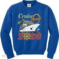 Cruise Squad 2026 Vacation  Kids Sweatshirt thumb 0