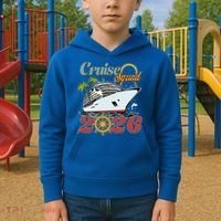 Cruise Squad 2026 Vacation  Kids Hoodie thumb 2
