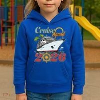 Cruise Squad 2026 Vacation  Kids Hoodie thumb 3