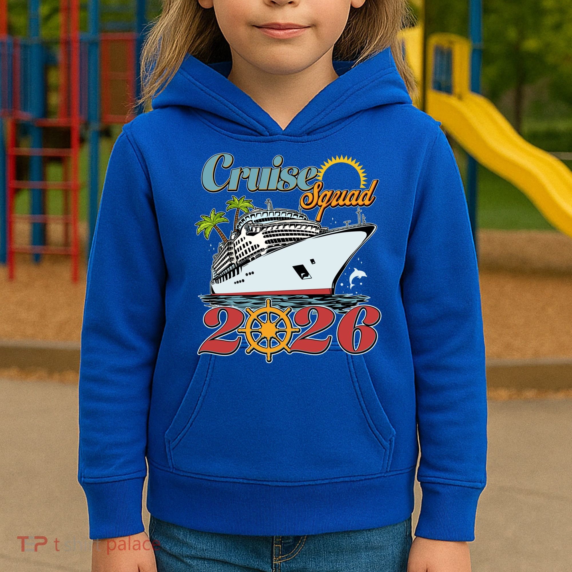 Cruise Squad 2026 Vacation  Kids Hoodie