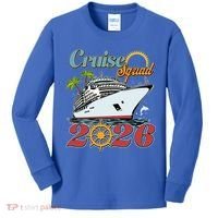 Cruise Squad 2026 Vacation  Kids Long Sleeve Shirt thumb 0