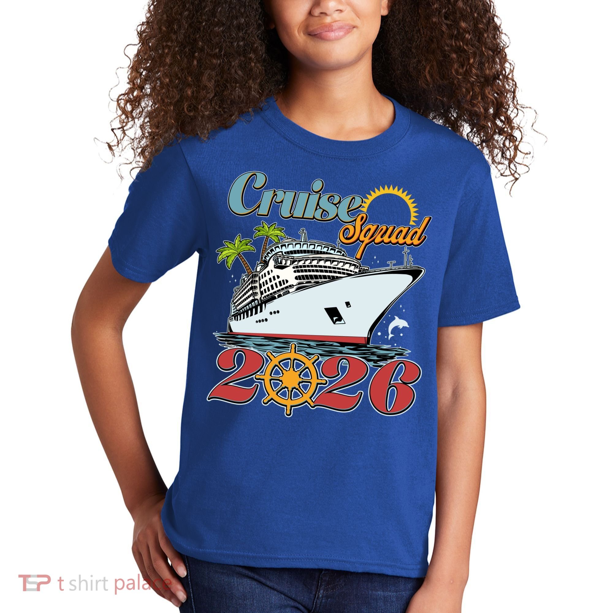 Cruise Squad 2026 Vacation  Kids T-Shirt