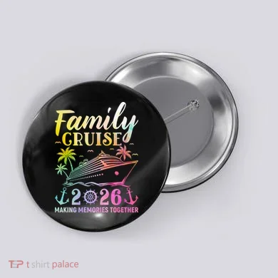 Cruise Squad 2026 Vacation Button