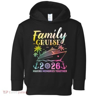 Cruise Squad 2026 Vacation Toddler Hoodie