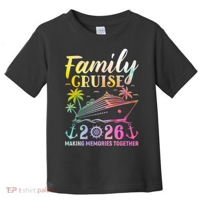 Cruise Squad 2026 Vacation Toddler T-Shirt