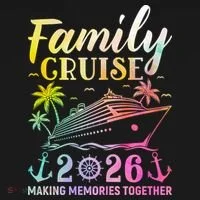 Cruise Squad 2026 Vacation Women's Long Sleeve Shirt thumb 2