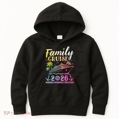 Cruise Squad 2026 Vacation Kids Hoodie