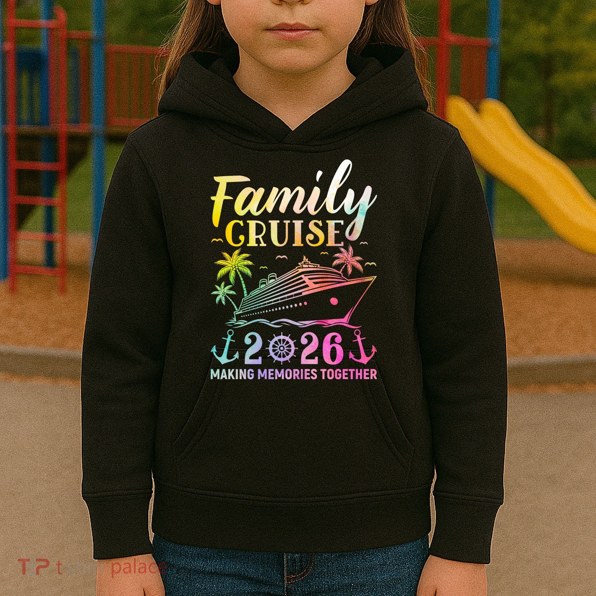 Cruise Squad 2026 Vacation Kids Hoodie