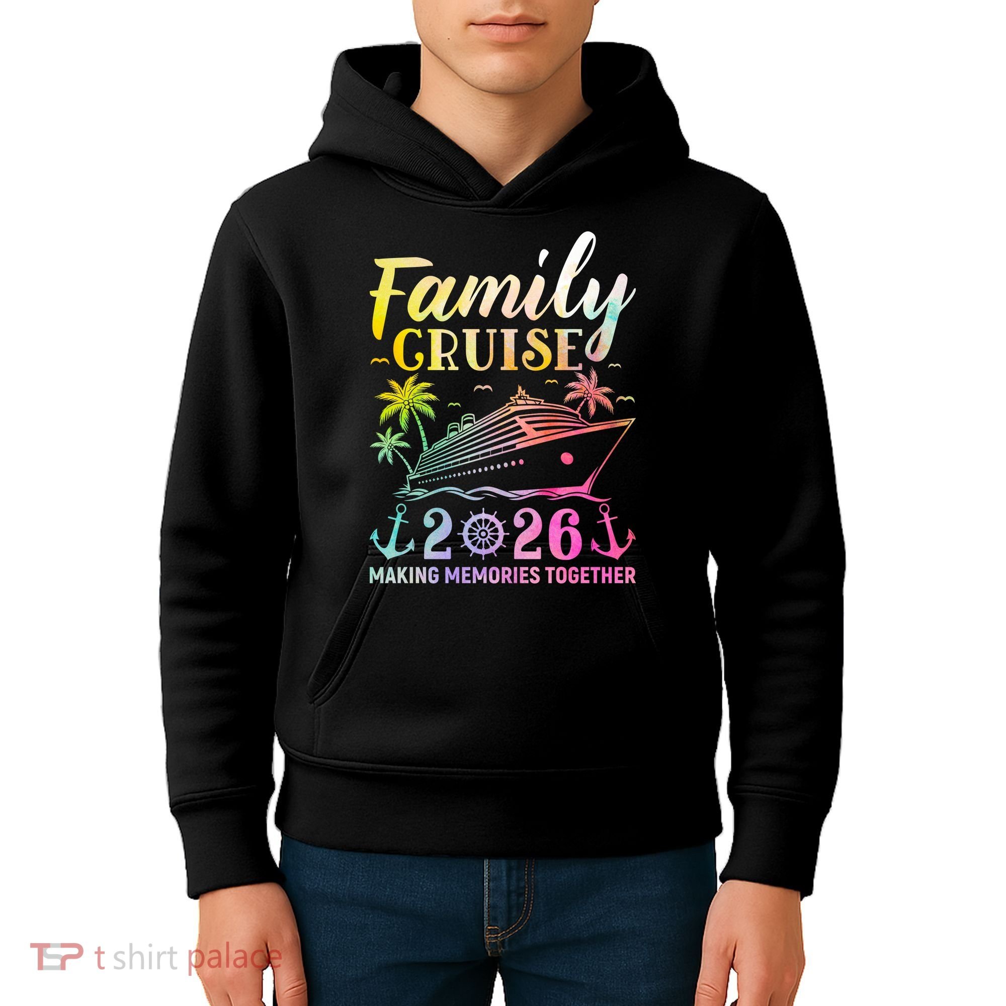 Cruise Squad 2026 Vacation Kids Hoodie