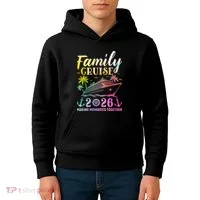 Cruise Squad 2026 Vacation Kids Hoodie thumb 4