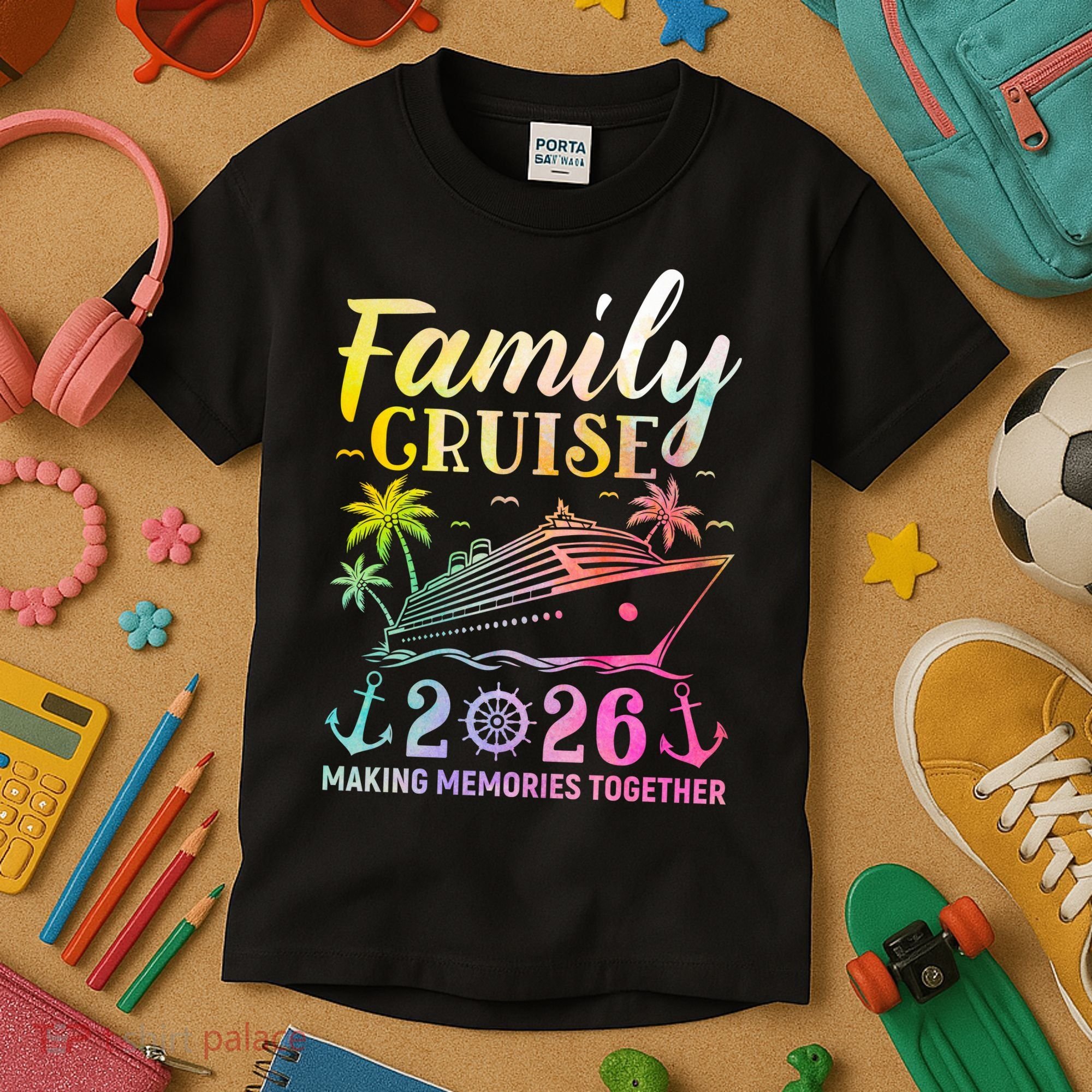 Cruise Squad 2026 Vacation Kids T-Shirt