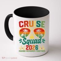 Cruise Squad 2026 Summer Vacation Coffee Mug thumb 0