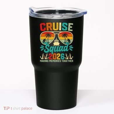 Cruise Squad 2026 Summer Vacation Tumbler