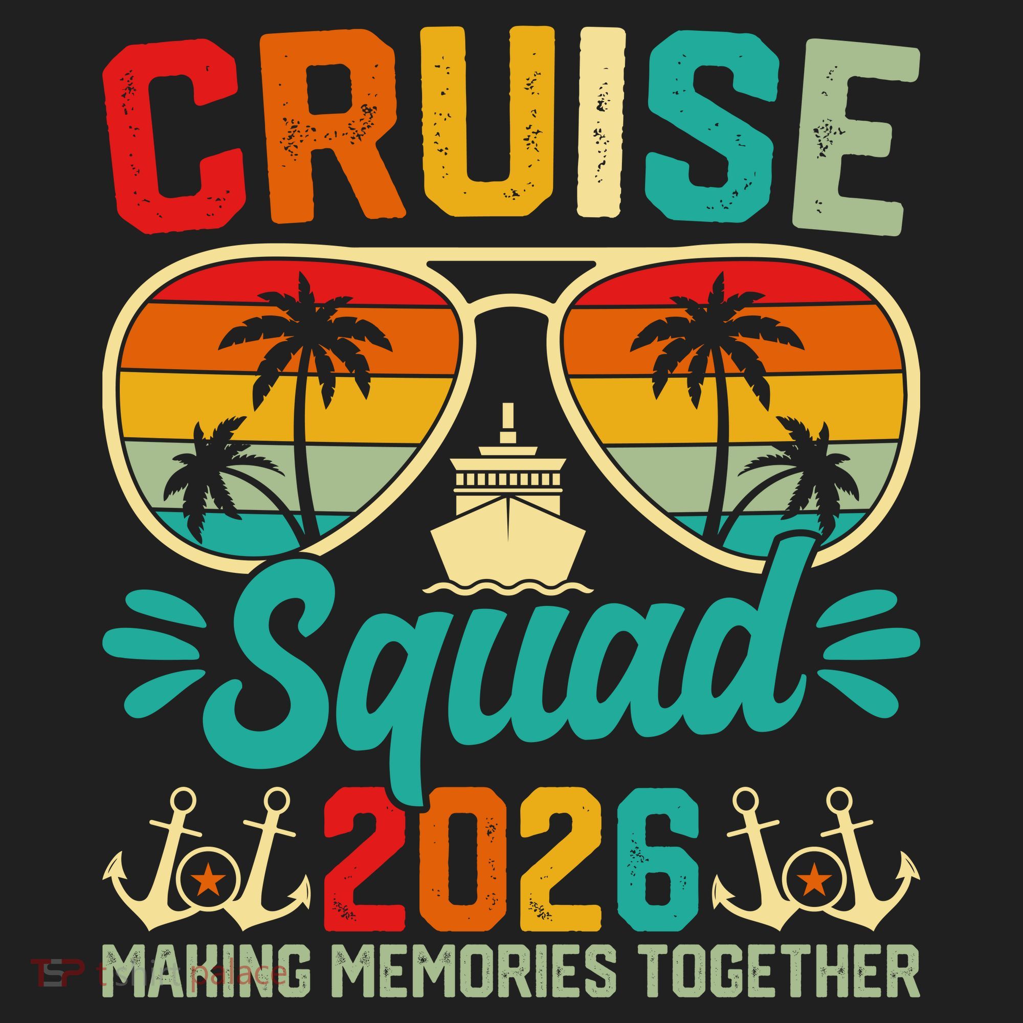 Cruise Squad 2026 Summer Vacation Tumbler